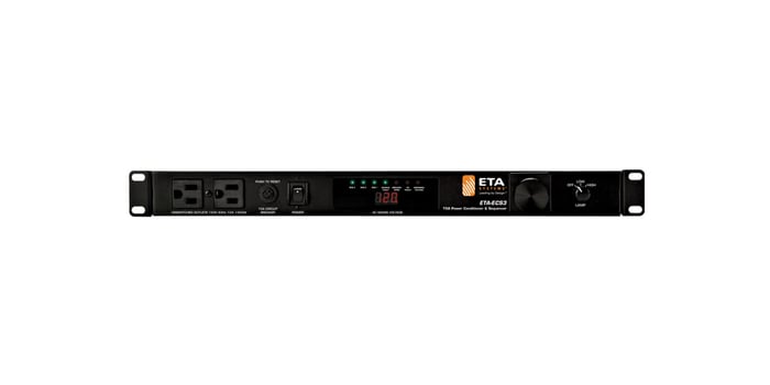 ETA ETA-ECS3 15A, 9-Outlet Power Sequencer And Conditioner