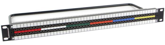 Switchcraft MMVP48K1NNT 96-Channel MMVP Series Video Patchbay, 1 Rack Unit