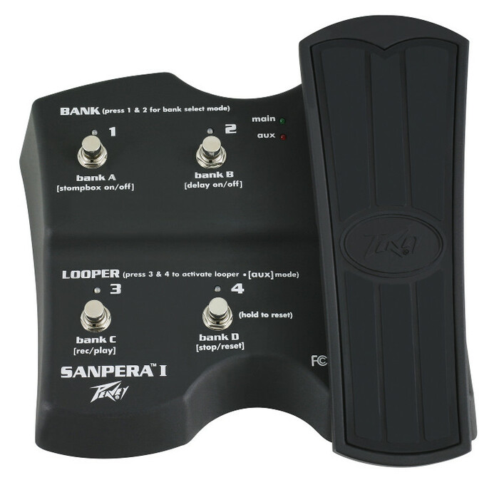 Peavey SANPERA-I Vypyr Series Single Pedal Foot Switch SANPERA-I