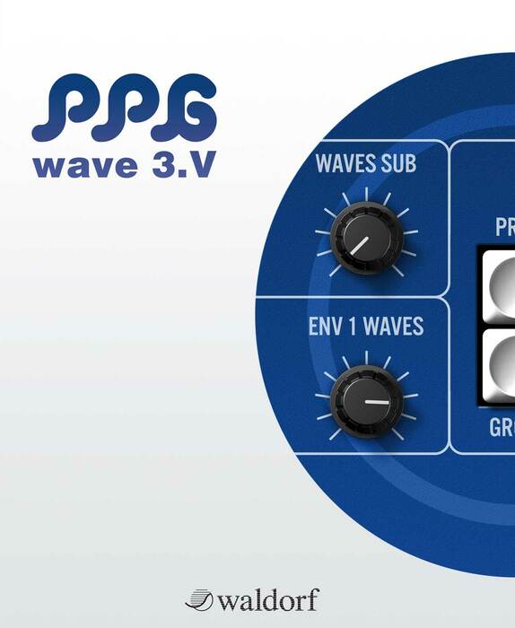 Waldorf Music WDF-PPG-3 Software,Synthesizer,Wave 3.V