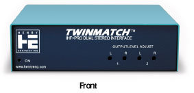 Henry Engineering TWINMATCH-HD Dual Stereo Level And Impedance Interface