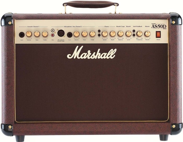 Marshall AS50D 2-Ch 50W 2x8" Acoustic Guitar Amplifier