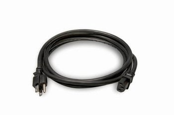 Hosa PWC-401.5 Power Cord, NEMA 3-Prong Male to IEC 3-Prong Female (1.5 Feet) PWC401.5