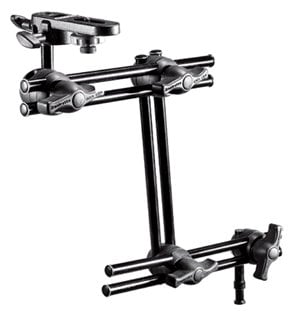 Manfrotto 396B-3 3-Section Double Articulated Arm With Camera Bracket