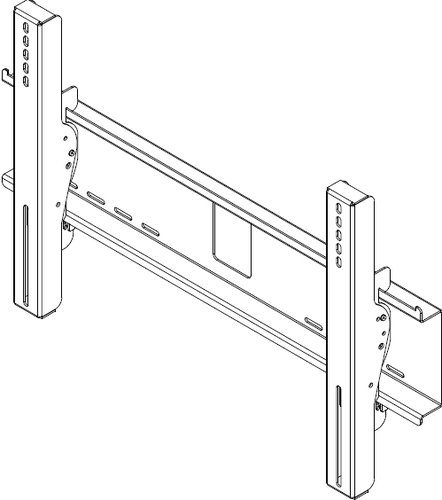 Peerless EWMU-S Environmental Tilt Wall Mount for 32"-60" Flat Panel Screens with Security Hardware EWMU-S
