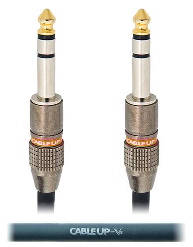 Cable Up by Vu PM3-PM3-30 30 ft 1/4" TRS Male to Male Balanced Cable PM3-PM3-30