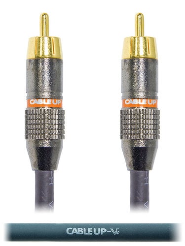 Cable Up by Vu RM-RM-3 3 ft RCA Male to RCA Male Cable RM-RM-3