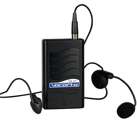VocoPro VHF-BP Optional VHF Headset And Bodypack For VM-1 Wireless Module