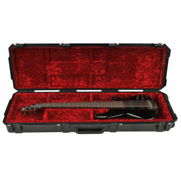 SKB Cases 3I-5014-OP Hardshell Molded Electric Bass Case with TSA Latches and Wheels 3I-5014-OP