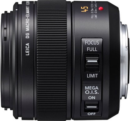 Panasonic Leica DG Macro-Elmarit 45mm f/2.8 ASPH. MEGA O.I.S. Macro Camera Lens