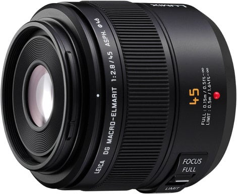 Panasonic Leica DG Macro-Elmarit 45mm f/2.8 ASPH. MEGA O.I.S. Macro Camera Lens