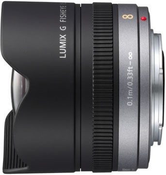 Panasonic LUMIX G Fisheye 8mm f/3.5 180° Fisheye Camera Lens