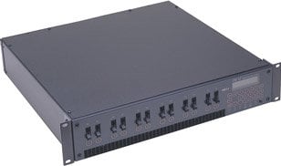 Leviton NDS12-2KO Dimmer System DS 12-24 12-Channel, 2.4 kW/CH Dimming System with Knockout Panel NDS12-2KO