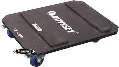 Odyssey FZWMP 20.5"x5.5"x24.25" Heavy Duty Combo Rack Dolly Plate With Wheels