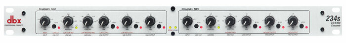 DBX 234Ss Stereo 2 Way / 3 Way / Mono 4 Way Crossover 234S