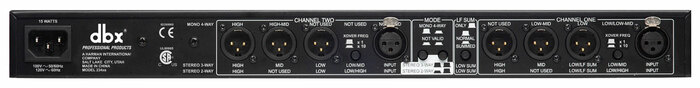 DBX 234xs Stereo 2-way, 3-way Or Mono 4-way Crossover