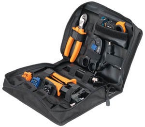 Paladin Tools 906003 12-Piece CoaxReady™ Compression Toolkit with Zippered Case 906003