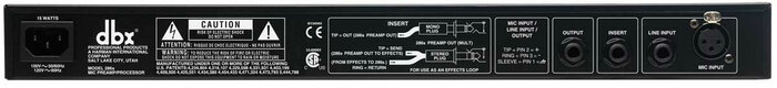 DBX 286s Microphone Preamp And Processor