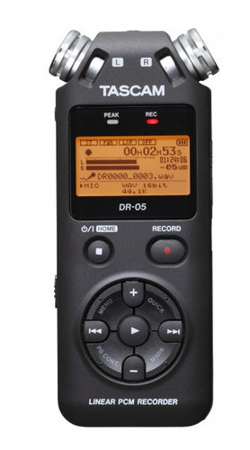 Tascam DR-05 Portable Digital Stereo Audio Recorder