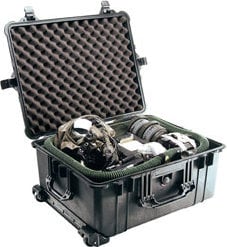 Pelican Cases 1610 Large Desert Tan Case with Wheels PC1610-DESERT-TAN