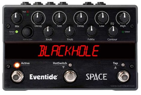 Eventide SPACE Stompbox, Reverb Effects