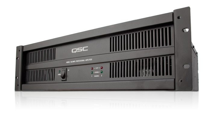 QSC ISA300Ti 2-Channel Commercial Power Amplifier, 300W At 70V