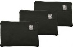 Porta-Brace PB-B8123 Set Of Three 8"x12" Soft Zippered Cases