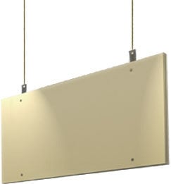 Primacoustic SATURNA 2' x 4' Hanging Ceiling Flag Baffle SATURNA
