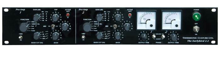 Thermionic Culture EARLYBIRD-2.2 Dual Channel Preamp with EQ EARLYBIRD-2.2