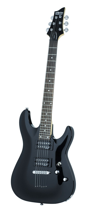 Schecter Omen-6 Guitar, Electric String-Thru