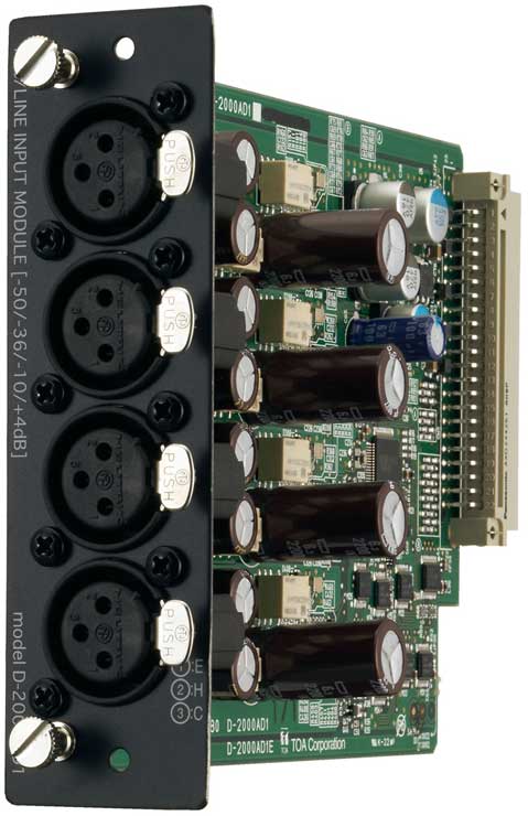 Input Module, 4 Channel Analog