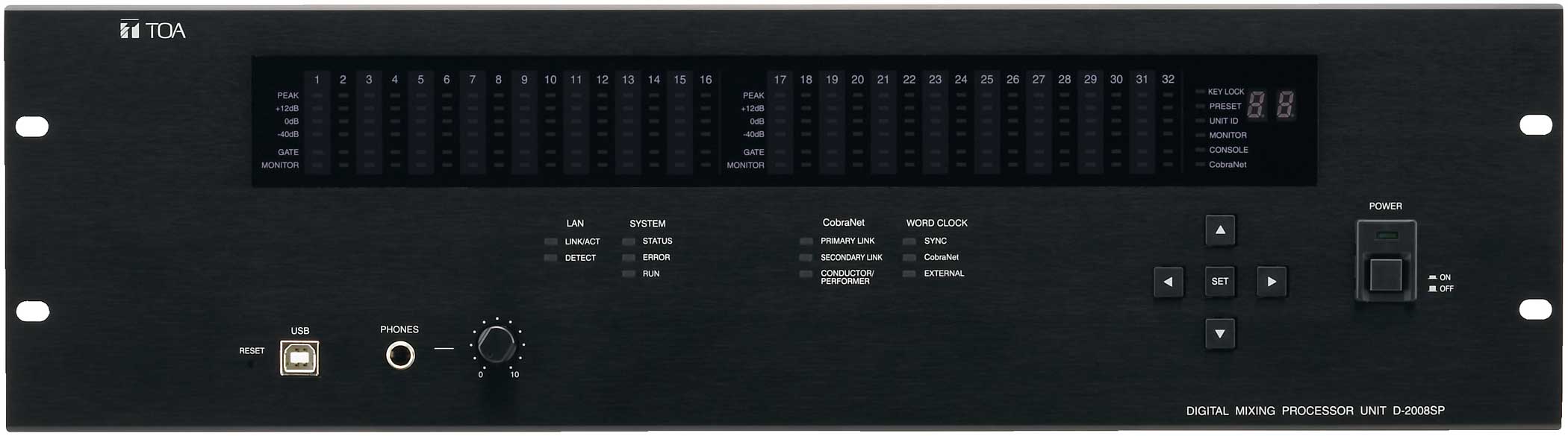 Digital Mixer, Modular, 32 Channel