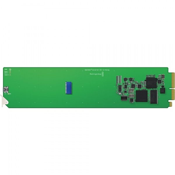 OpenGear Converter - SDI/HD-SDI to Analog YUV/S-Video/Comp with D/Conv and AES/Analog Audio