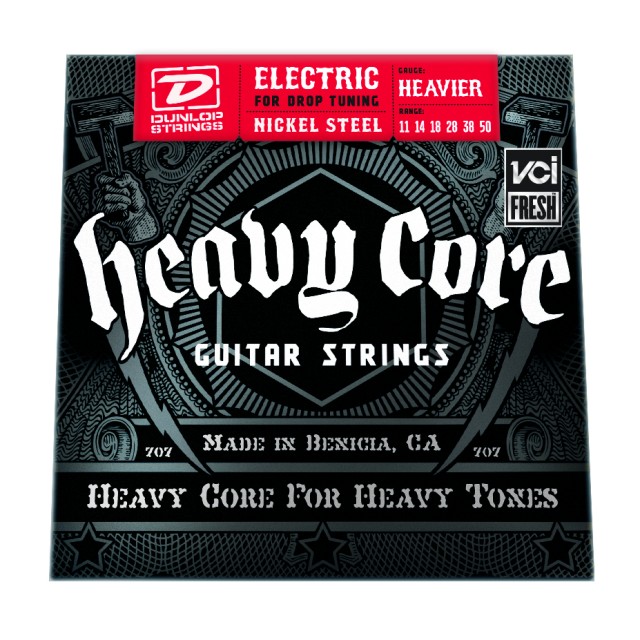 Strings, Elec 11-50 Heavy 6/st