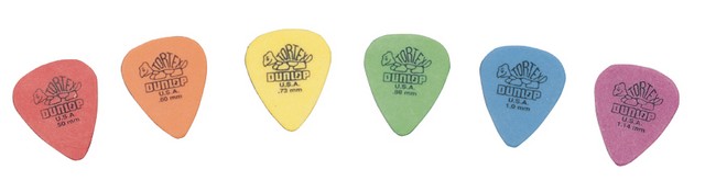 12-Pack of Tortex Standard Guitar Picks