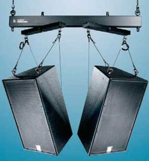 66" Two-Way Array Speaker Mounting System in Black