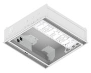Ceiling Enclosure, 2'x2' with 2x 1RU Mounts