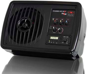 Compact PA System with Wireless Receiver