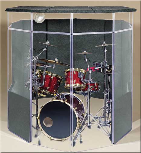 7 x 7 x 6.5 ft Drum Shield Kit with Lid