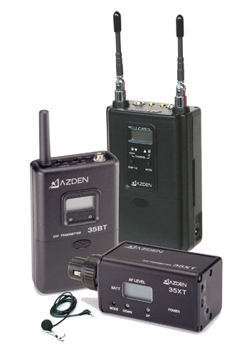 Dual-Channel UHF Body-Pack/Plug-in Combo System