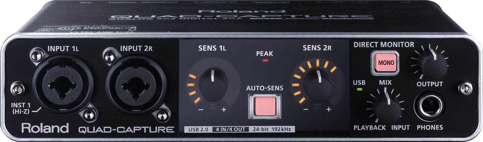 QUAD-CAPTURE USB Audio Interface