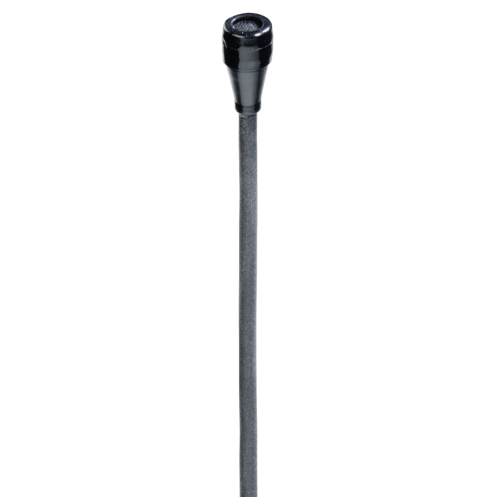 B3 Lavalier Microphone for Shure Bodypacks with Switchcraft TA4F in Black