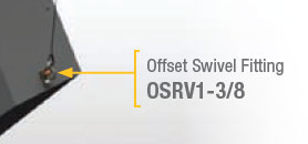 Offset Swivel Ring Fitting
