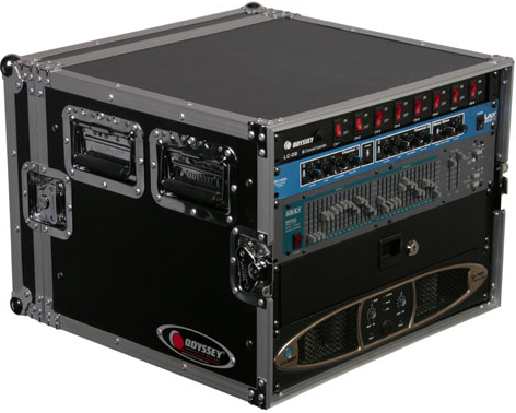 8-Space Amp Rack Case