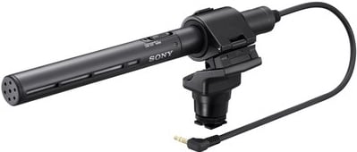 Short Electret Condenser Shotgun Microphone for HVR-HD1000, HXR-MC2000