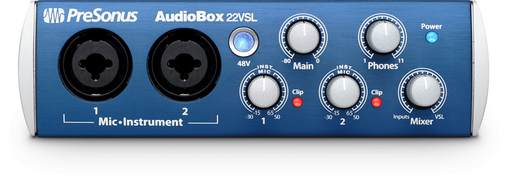 2 x 2 USB 2.0 Audio/MIDI Interface