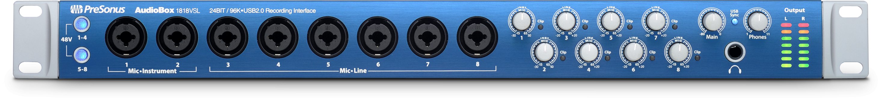 18 x 18 USB 2.0 Recording System