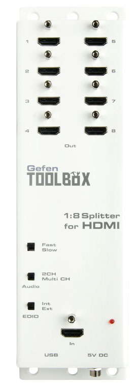 Splitter for HDMI with FST and 3DTV, White