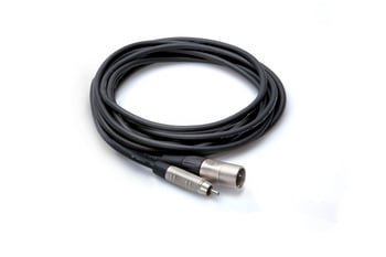 Unbalanced Interconnect, RCA to XLR3M, 15ft