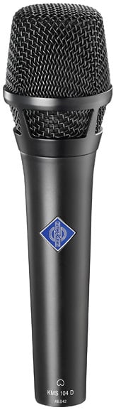 Digital Handheld Microphone with K 104 Cardioid Capsule, KMS Pouch, & SG 105 Stand Mount